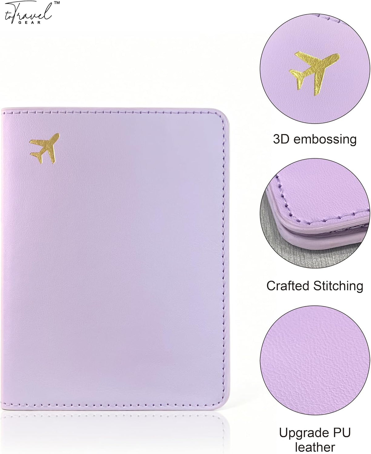 Passport Holder for Travel Essentials,RFID Blocking Passport Cover Case for Travel Accessories,Travel Wallet for Women Men (Sage Green)