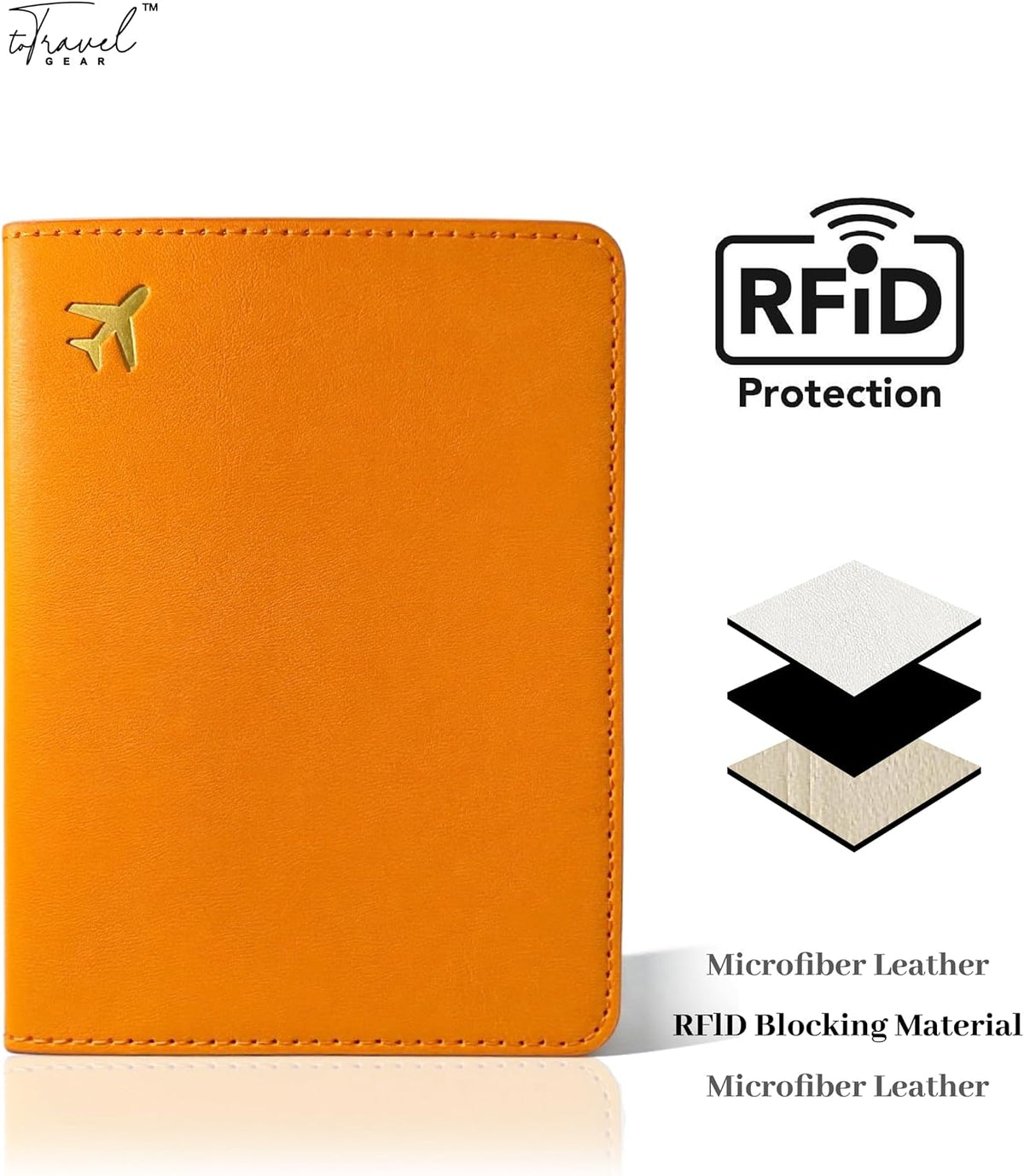 Passport Holder for Travel Essentials,RFID Blocking Passport Cover Case for Travel Accessories,Travel Wallet for Women Men (Sage Green)