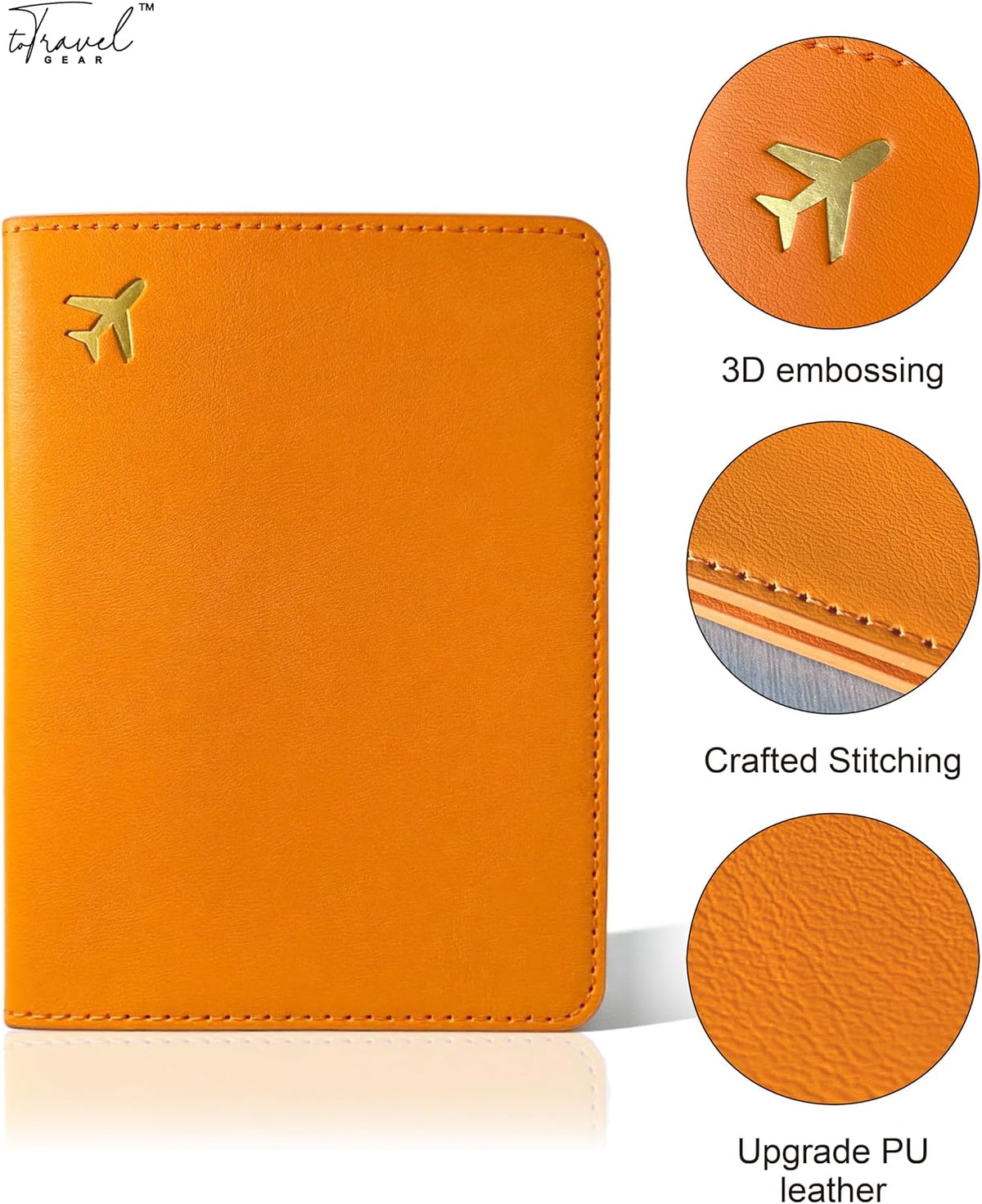 Passport Holder for Travel Essentials,RFID Blocking Passport Cover Case for Travel Accessories,Travel Wallet for Women Men (Sage Green)
