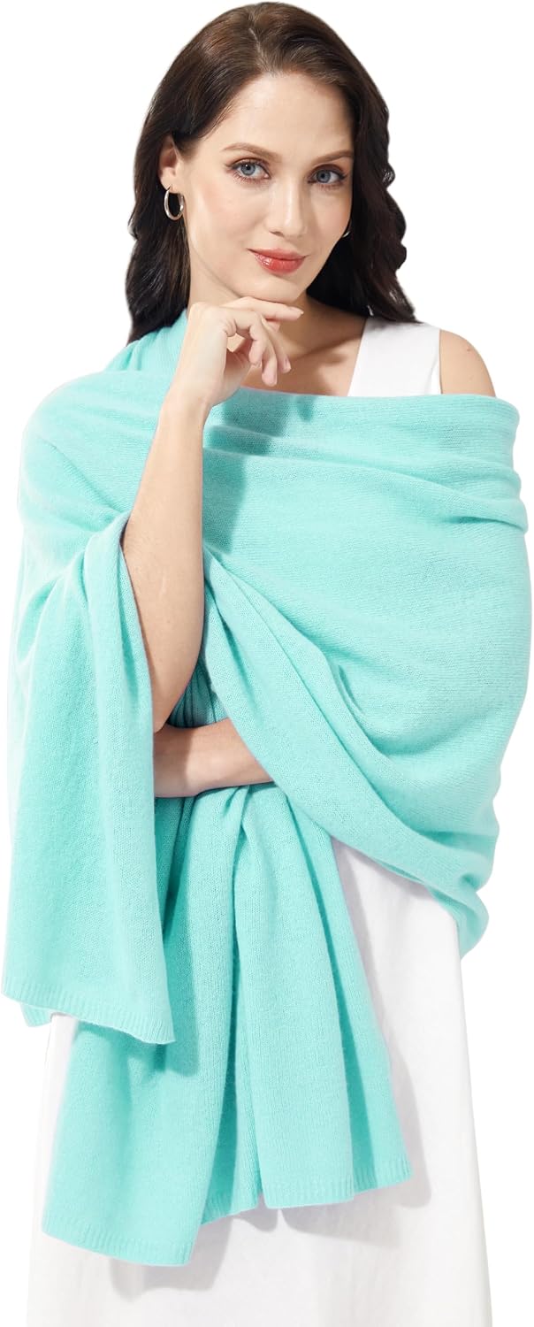 Soft Cashmere Blend Wrap Chic Scarf Stole for Women Wayfarer Travel Extra Large 87"x28" - Colors A
