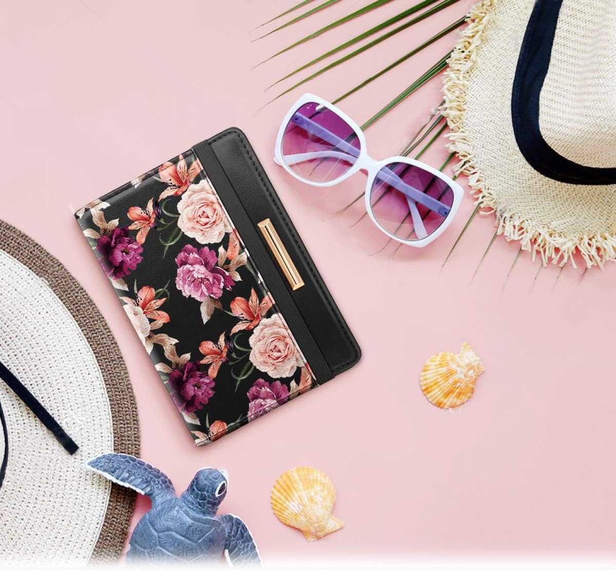 Passport Holder Cover RFID Cute Slim Travel Wallet Women - Colors A