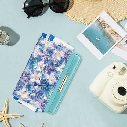 Passport Holder Cover RFID Cute Slim Travel Wallet Women - Colors A