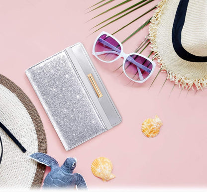 Passport Holder Cover RFID Cute Slim Travel Wallet Women - Colors A