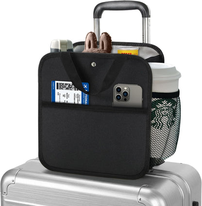 Large Luggage Travel Cup Holder for Suitcase Travel Drink Carrier Caddy