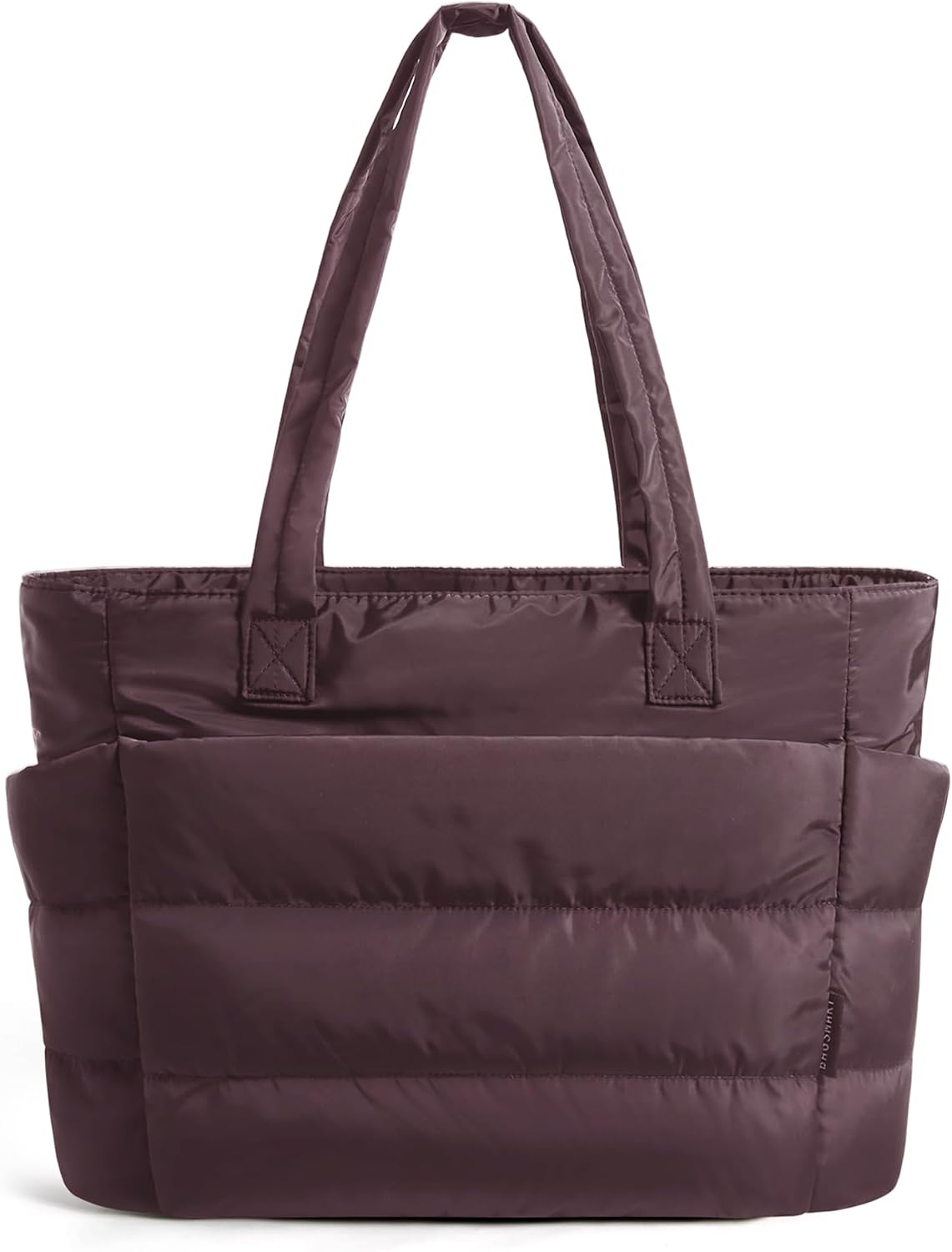 Puffy Tote Bag for Women, Lightweight Work Tote Handbag