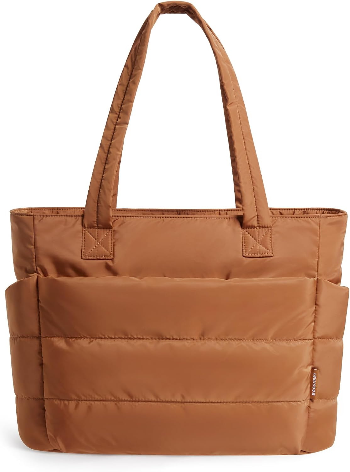 Puffy Tote Bag for Women, Lightweight Work Tote Handbag