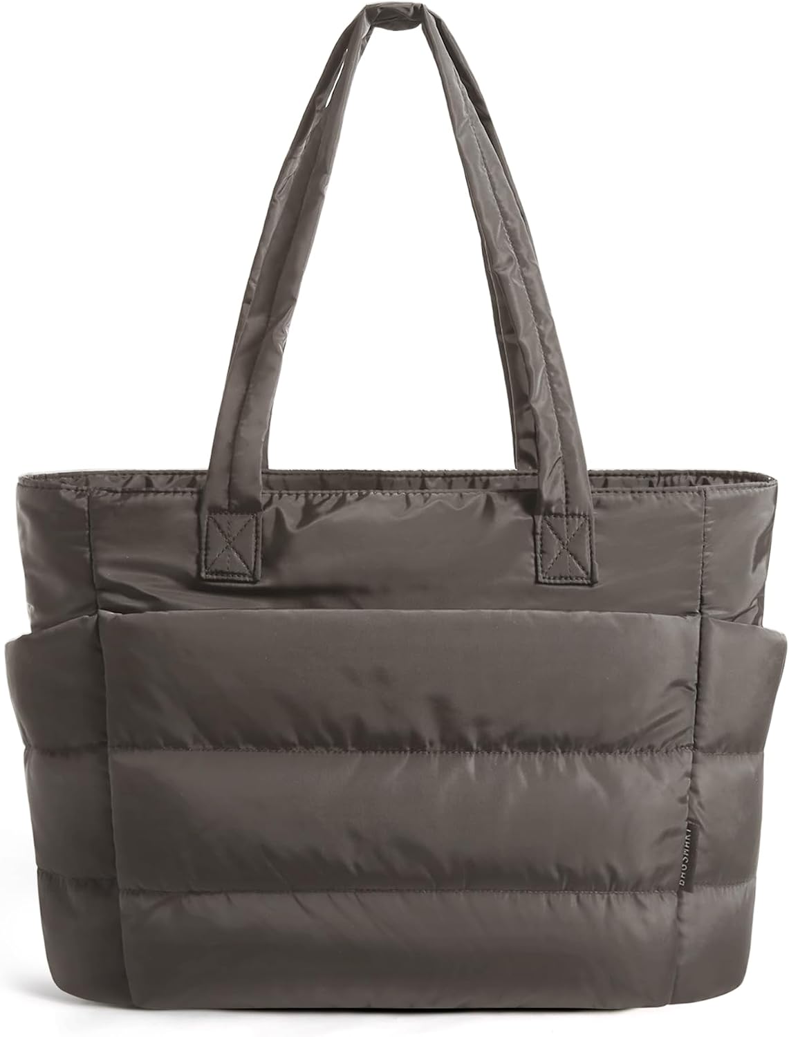 Puffy Tote Bag for Women, Lightweight Work Tote Handbag