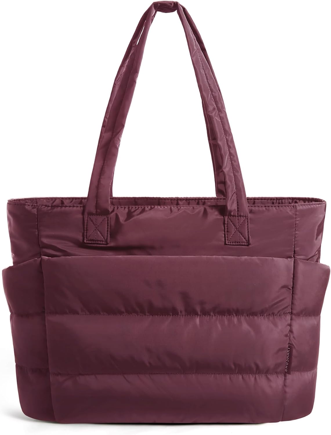 Puffy Tote Bag for Women, Lightweight Work Tote Handbag