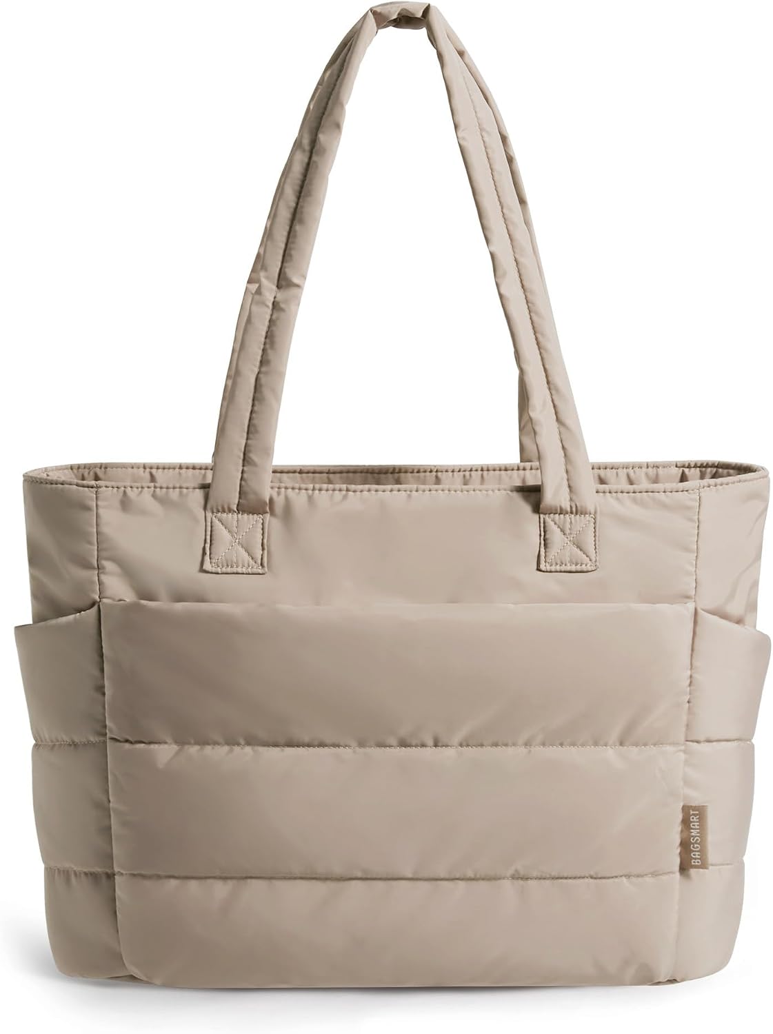 Puffy Tote Bag for Women, Lightweight Work Tote Handbag