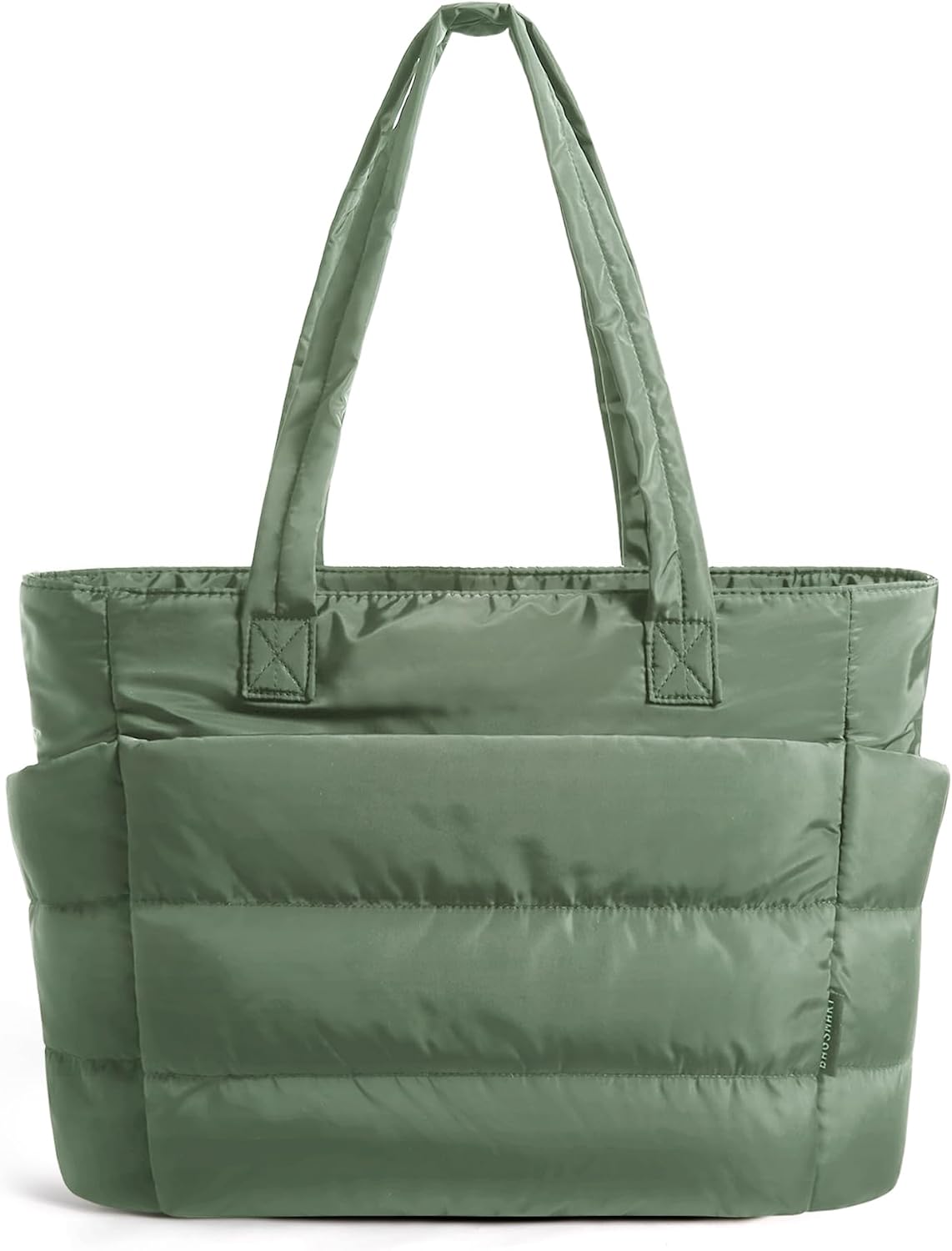 Puffy Tote Bag for Women, Lightweight Work Tote Handbag