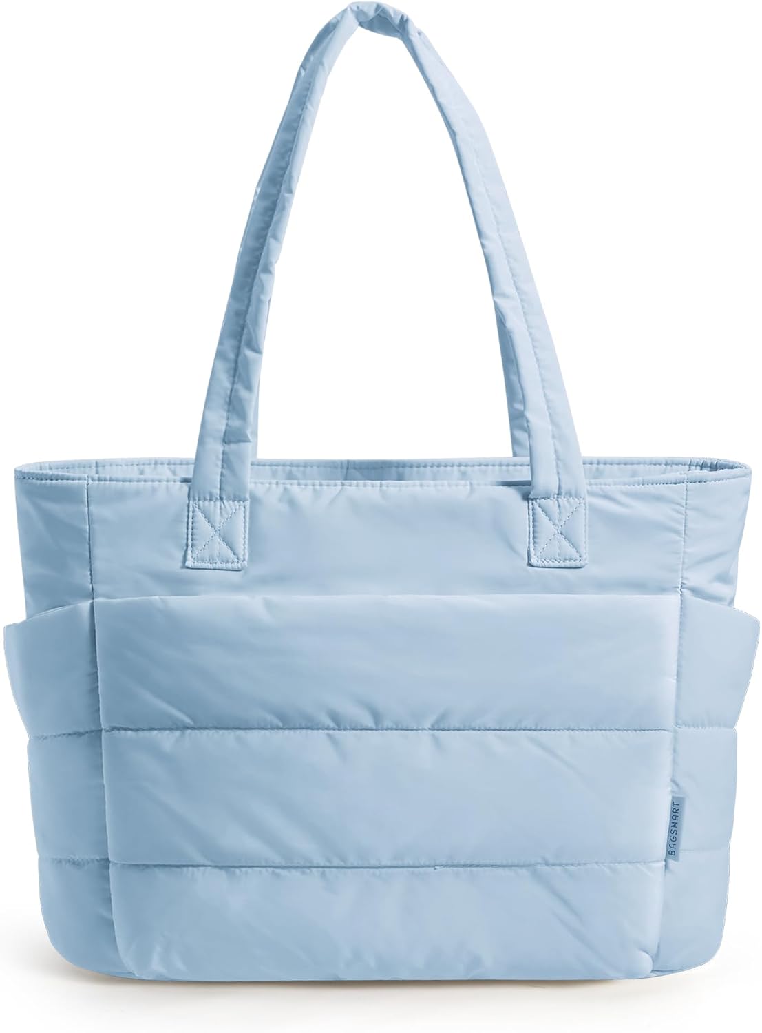 Puffy Tote Bag for Women, Lightweight Work Tote Handbag