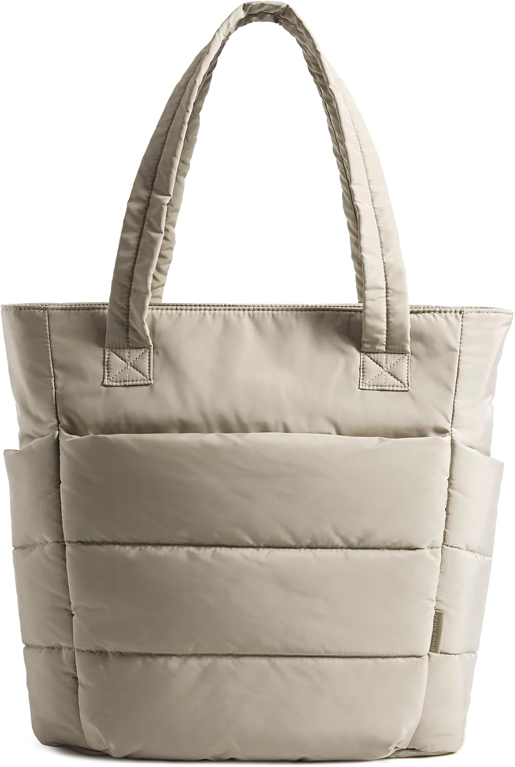Puffy Tote Bag for Women, Lightweight Work Tote Handbag