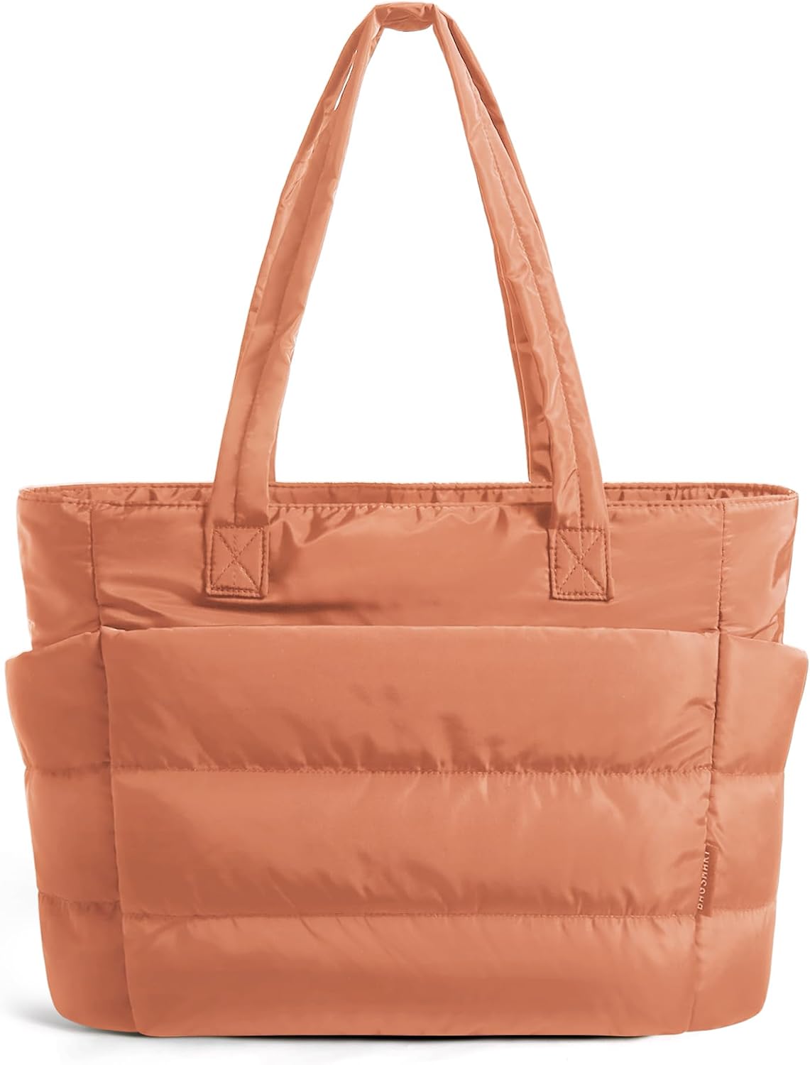 Puffy Tote Bag for Women, Lightweight Work Tote Handbag