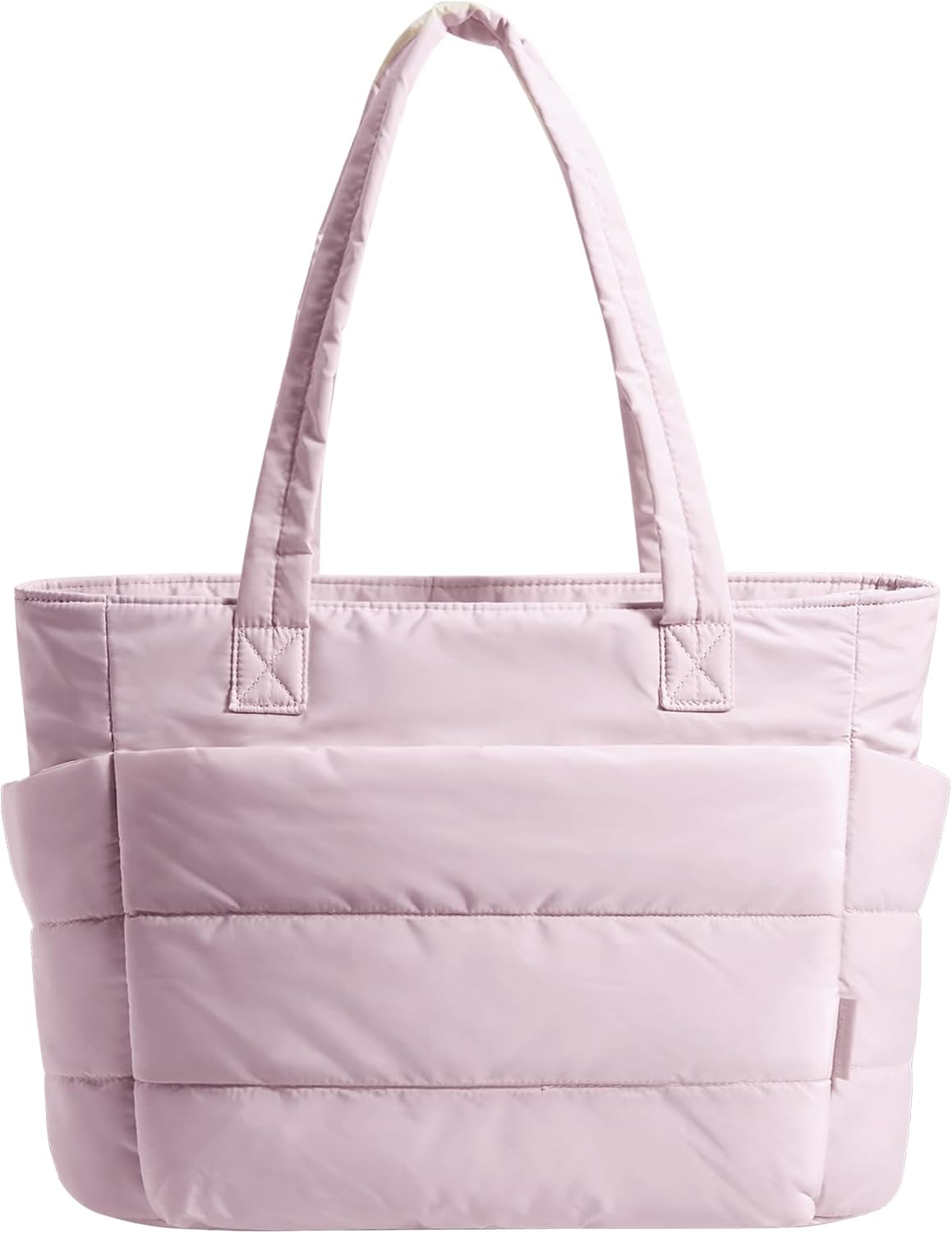 Puffy Tote Bag for Women, Lightweight Work Tote Handbag