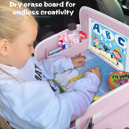 Kids Travel Tray for Toddler Car Seat, Road Trip Activities for Kid
