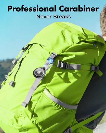 for AirTag Holder Case with Professional Carabiner, 4 Pack