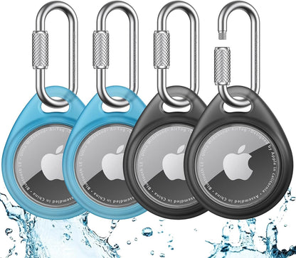for AirTag Holder Case with Professional Carabiner, 4 Pack
