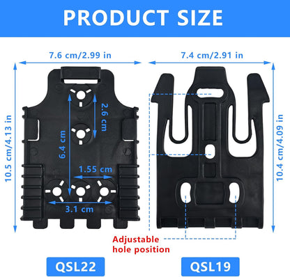 LAFENLIN TSA Lock for Gun Case, 3-Dial Combo Padlock, 2 Pack