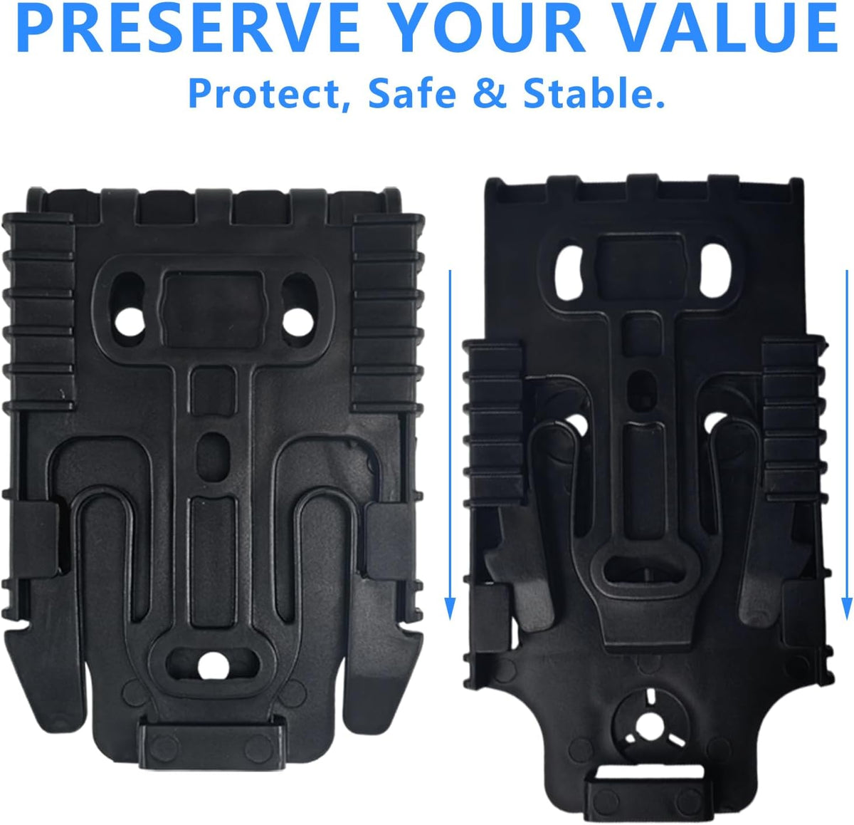 LAFENLIN TSA Lock for Gun Case, 3-Dial Combo Padlock, 2 Pack