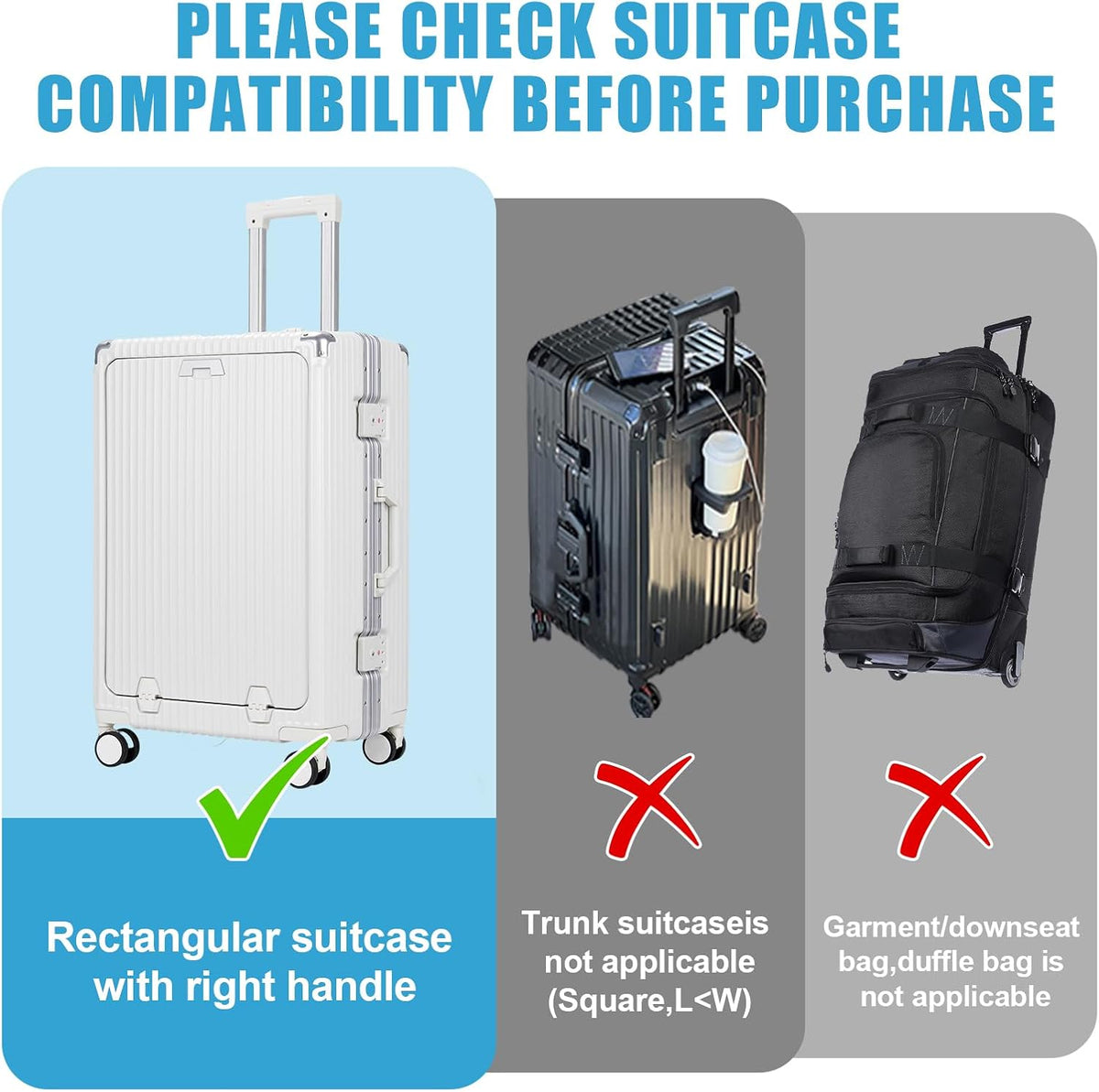 Clear PVC Suitcase Cover Protectors 30 Inch Luggage Cover Protectors for Wheeled Suitcase 30''