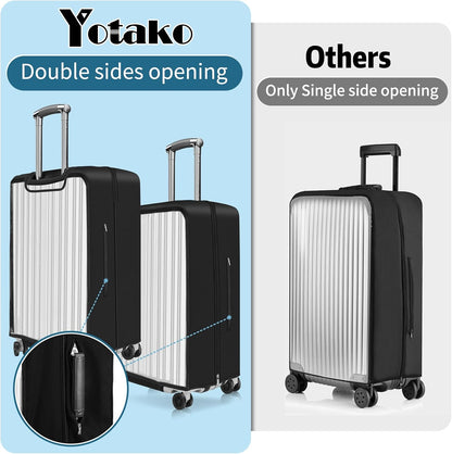 Clear PVC Suitcase Cover Protectors 30 Inch Luggage Cover Protectors for Wheeled Suitcase 30''
