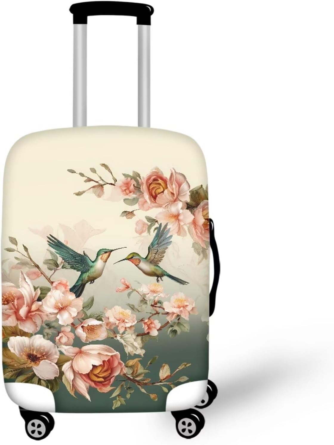 Purple Butterflies Luggage Cover for Women Girls,Cute Travel Suitcase Protector Washable Anti-scratch Suitcase Covers,Fit 30-32inch - Colors B