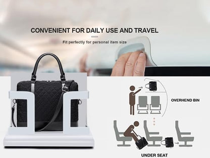 Travel Tote Bags with Zipper Ladies Canvas Bag Weekender Overnight Bag for Women Carry on Duffel Bag Trolley Sleeve