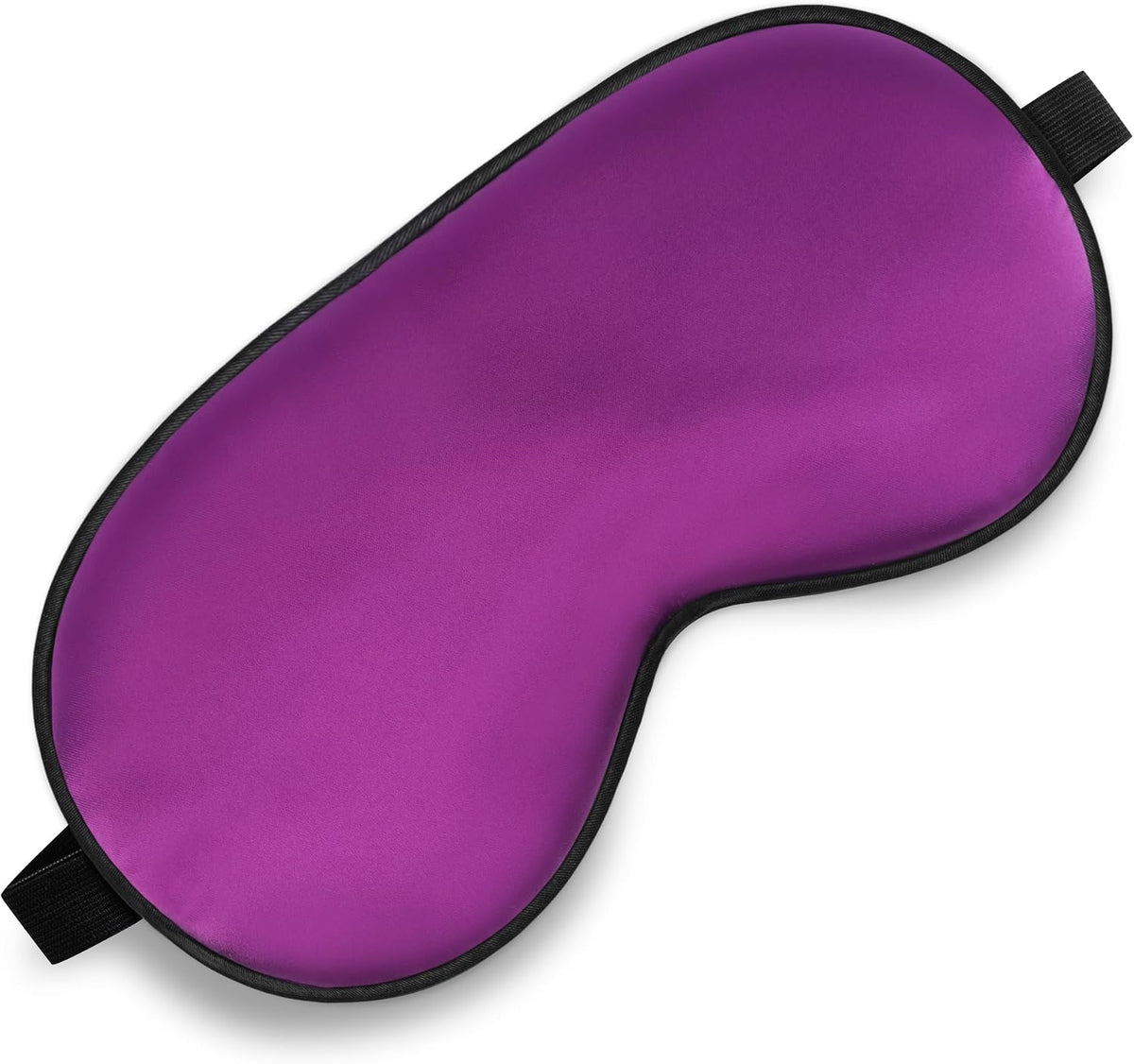 Silk Sleep Mask, Blackout Eye Mask for Sleeping with Adjustable Strap