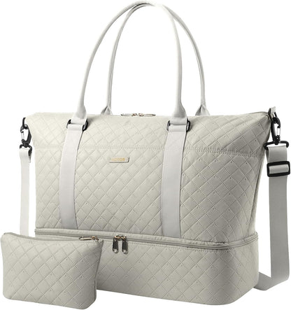 Travel Duffel Bag - Weekender Bags for Women, Carry On Gym Tote Bags