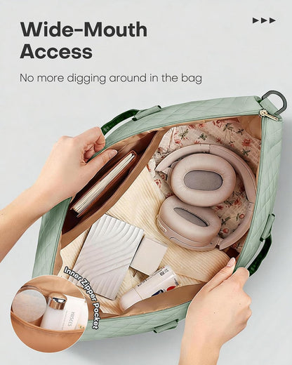 Travel Duffel Bag - Weekender Bags for Women, Carry On Gym Tote Bags