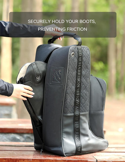 Equestrian Tall Boot & Helmet Bag, Riding Gear Organizer