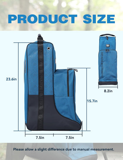 Equestrian Tall Boot & Helmet Bag, Riding Gear Organizer
