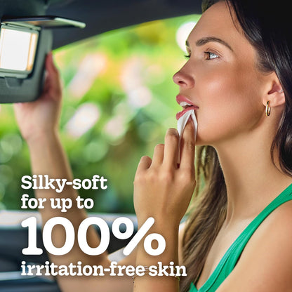 On-The-Go Facial Tissues, 8 Travel Packs, 10 Tissues per Pack