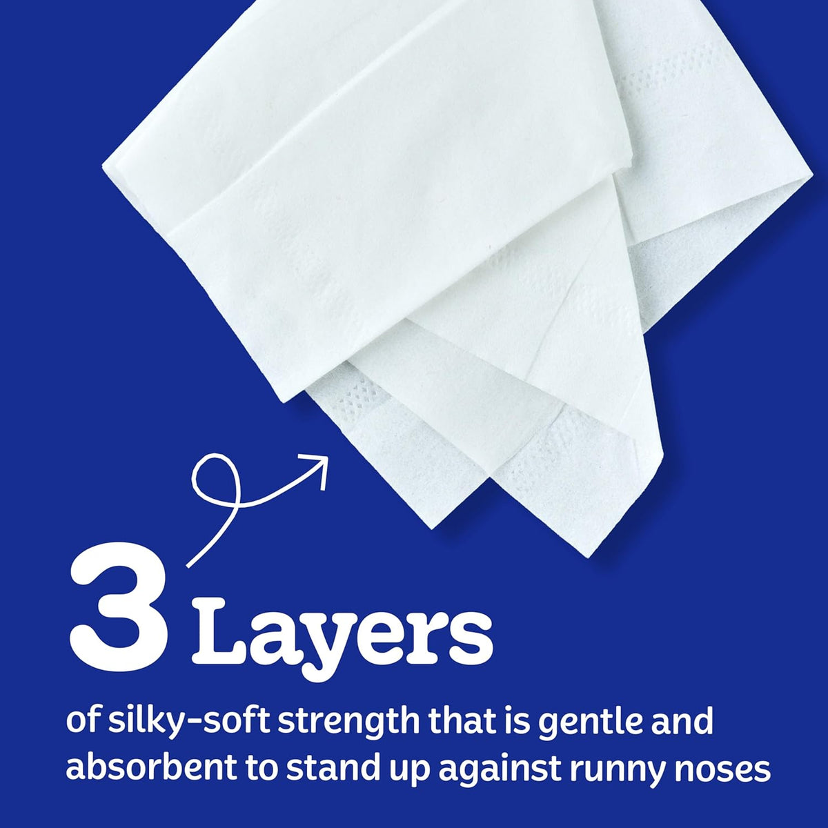 On-The-Go Facial Tissues, 8 Travel Packs, 10 Tissues per Pack