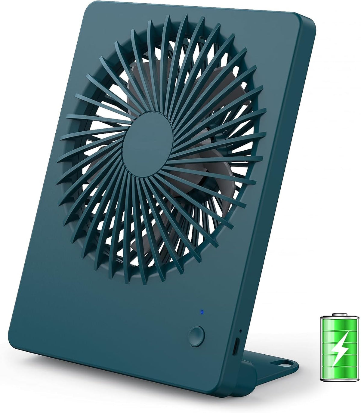 Desk Fan Small Rechargeable Battery Table Fans for travel Ultra Quiet