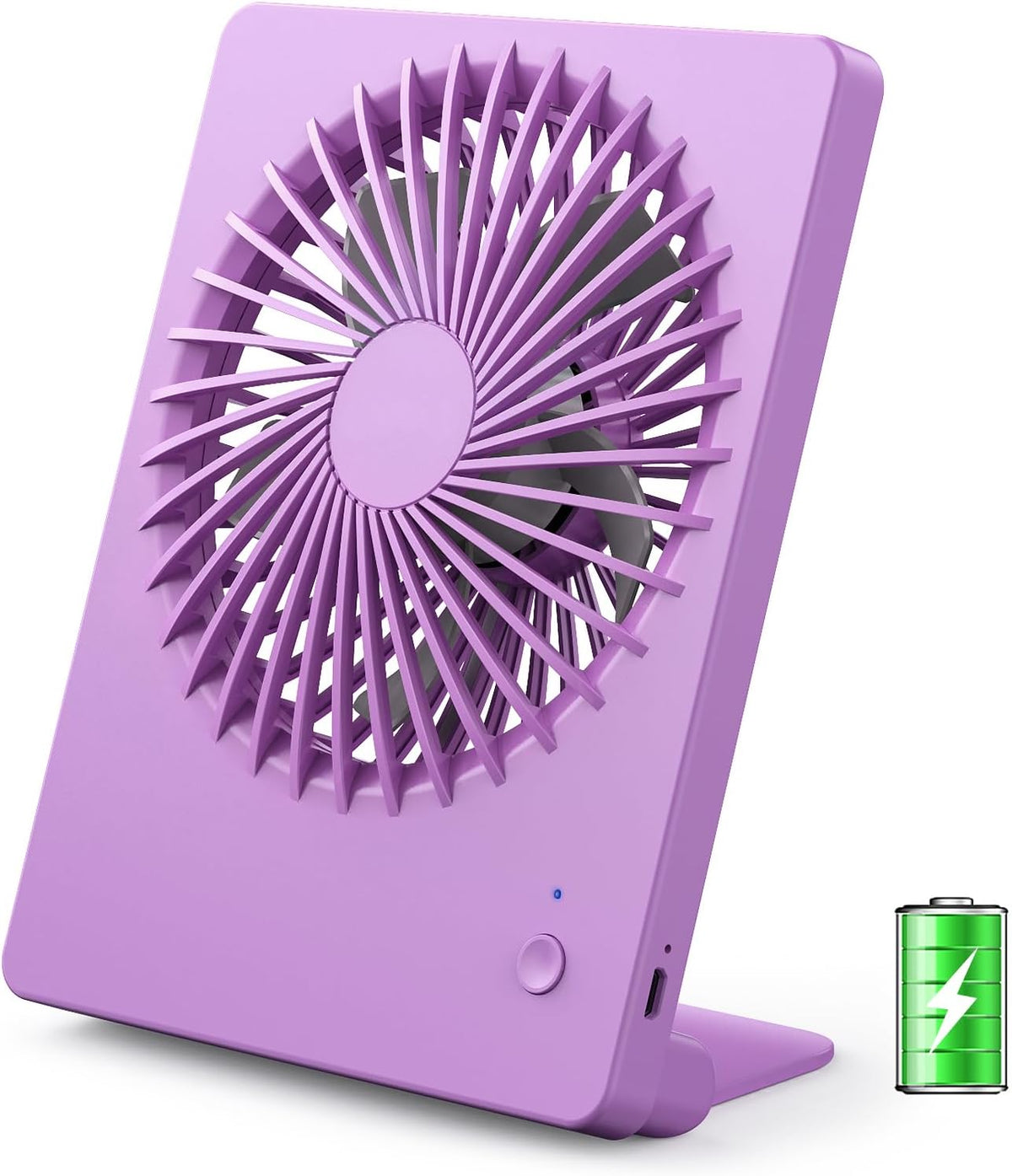Desk Fan Small Rechargeable Battery Table Fans for travel Ultra Quiet
