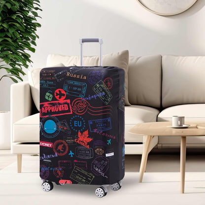 Travelkin Luggage Covers For Suitcase Tsa Approved Suitcase Cover Protector