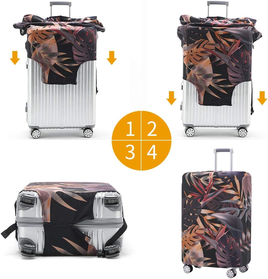 Travelkin Luggage Covers For Suitcase Tsa Approved Suitcase Cover Protector