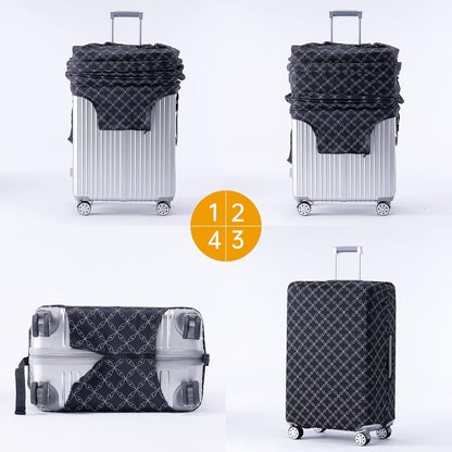 Travelkin Luggage Covers For Suitcase Tsa Approved Suitcase Cover Protector