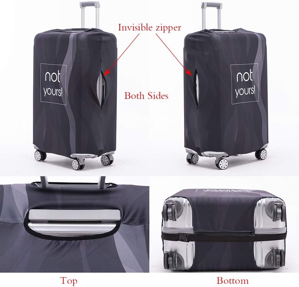 Travelkin Luggage Covers For Suitcase Tsa Approved Suitcase Cover Protector