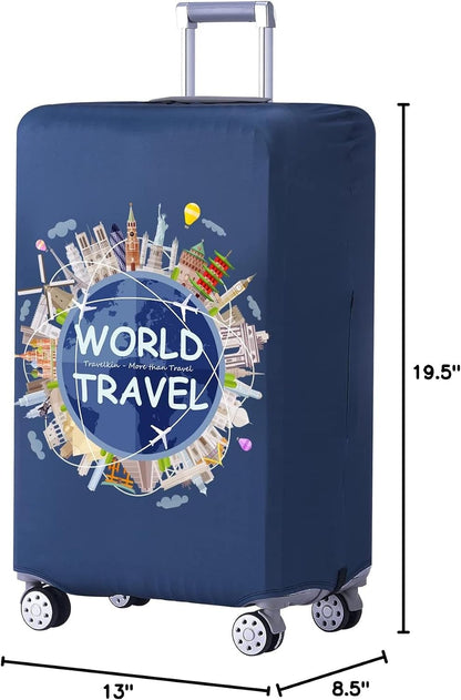 Travelkin Luggage Covers For Suitcase Tsa Approved Suitcase Cover Protector