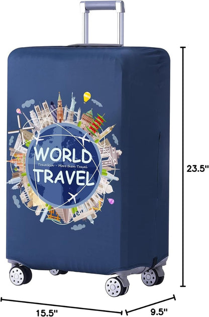 Travelkin Luggage Covers For Suitcase Tsa Approved Suitcase Cover Protector