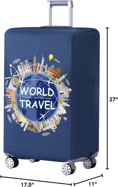 Travelkin Luggage Covers For Suitcase Tsa Approved Suitcase Cover Protector