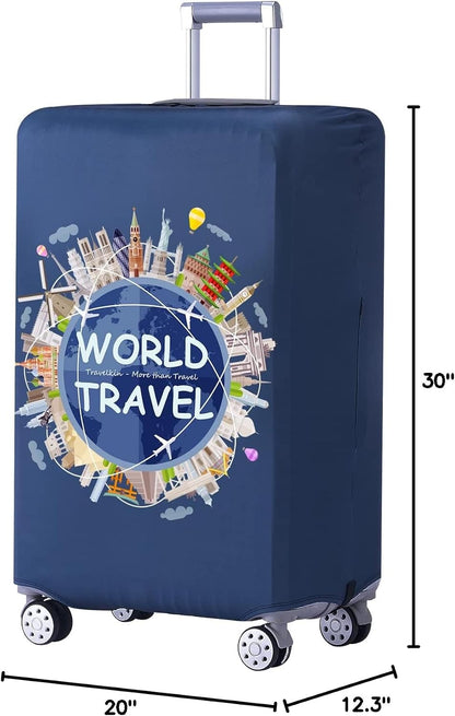 Travelkin Luggage Covers For Suitcase Tsa Approved Suitcase Cover Protector