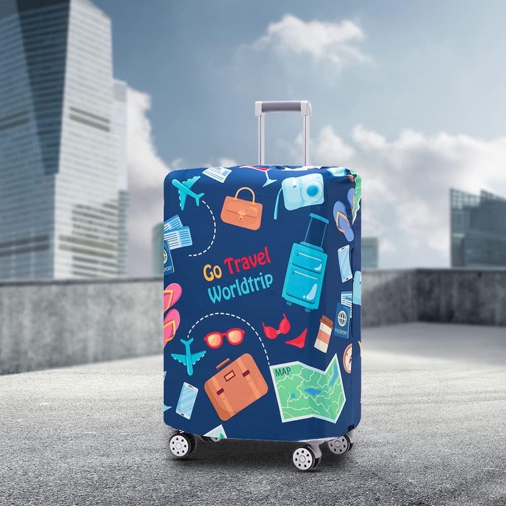 Travelkin Luggage Covers For Suitcase Tsa Approved Suitcase Cover Protector