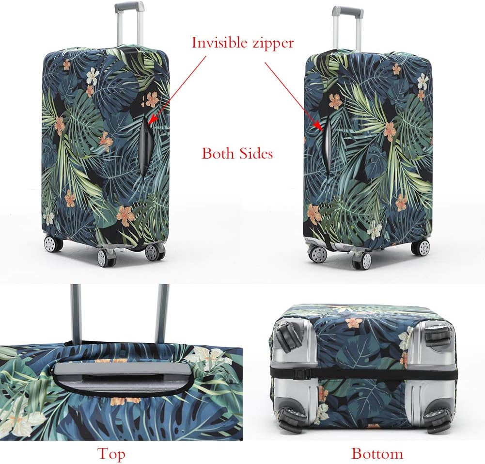 Travelkin Luggage Covers For Suitcase Tsa Approved Suitcase Cover Protector