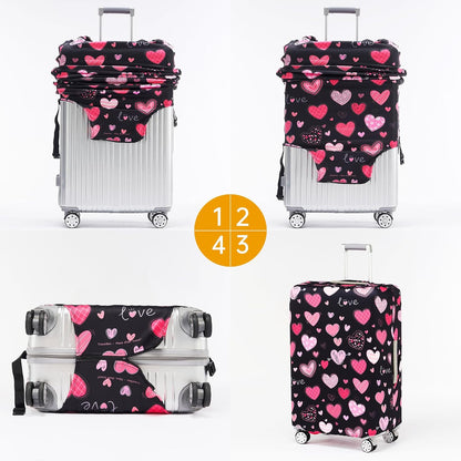 Travelkin Luggage Covers For Suitcase Tsa Approved Suitcase Cover Protector