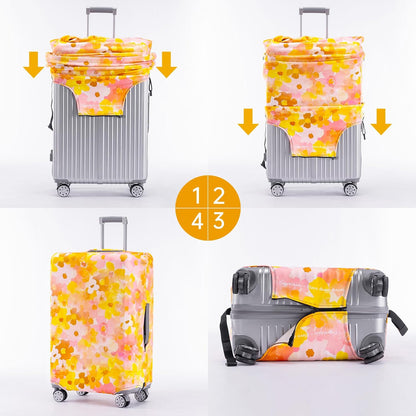 Travelkin Luggage Covers For Suitcase Tsa Approved Suitcase Cover Protector