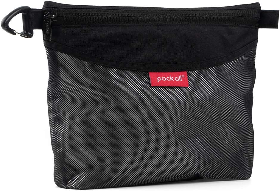 Water-Resistant Zipper Pouch, Mesh Zipper Bag, 8.66"x5.91"