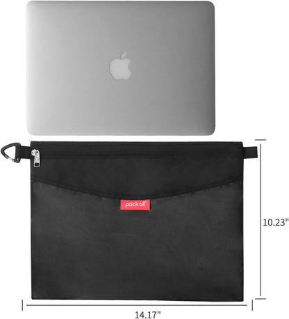 Water-Resistant Zipper Pouch, Mesh Zipper Bag, 8.66"x5.91"